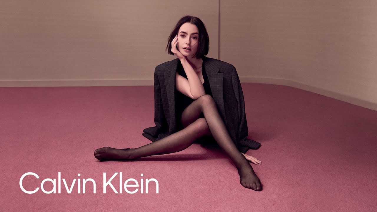 Lily Collins — Calvin Klein Spring 2025